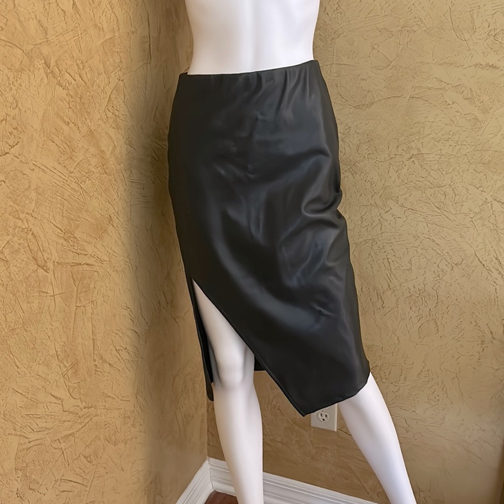 Bebe faux leather pencil skirt